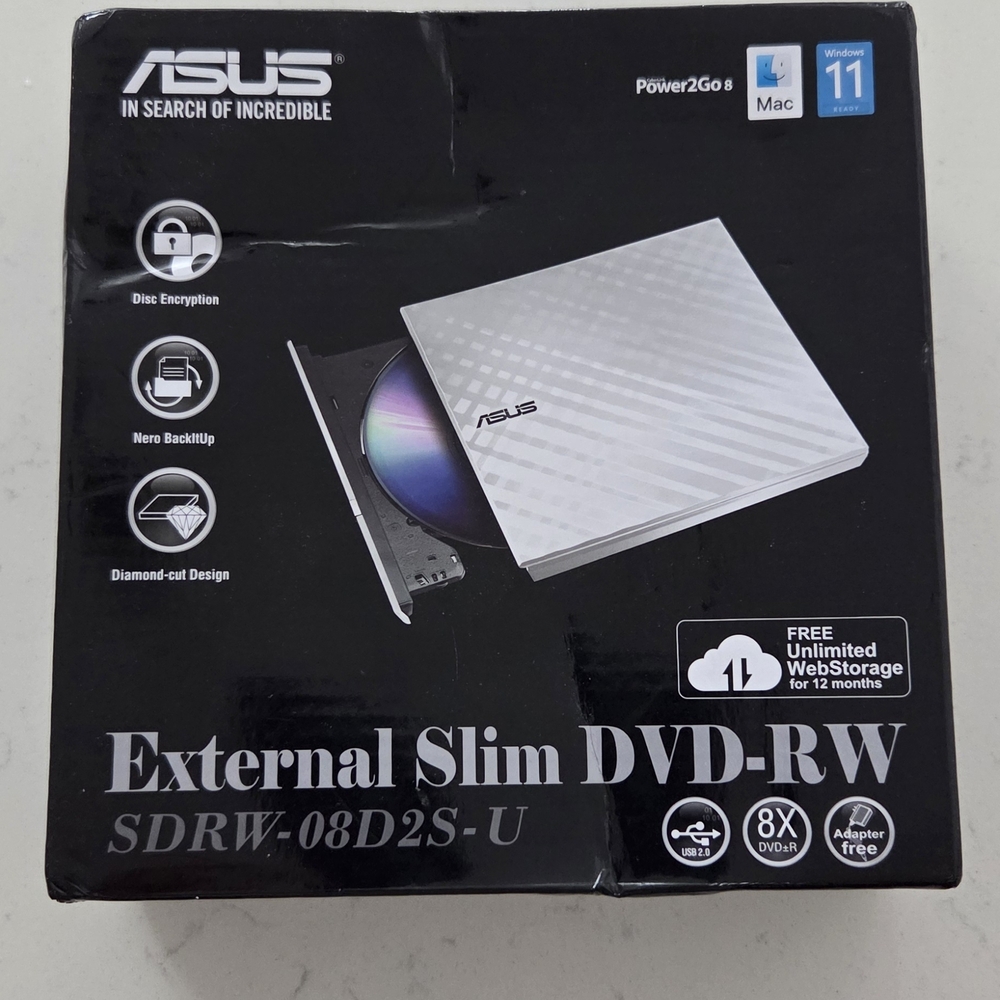 ASUS Black External DVD Drive